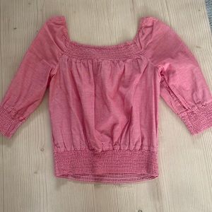 H&M ruffle top 100% cotton